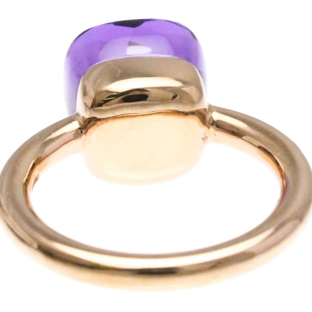 Pomellato Nudo Ring Amethyst Pink Gold (18K) Fashion Amethyst Band Ring Pink ... - Picture 7 of 9